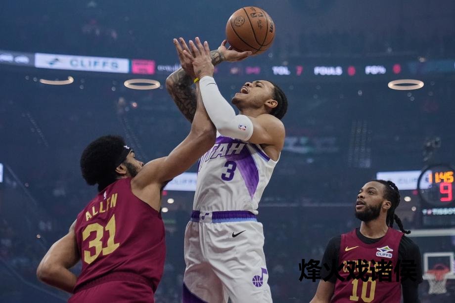 [图]乔治32分马尔卡宁28+12 爵士客场打败骑士问鼎娱乐