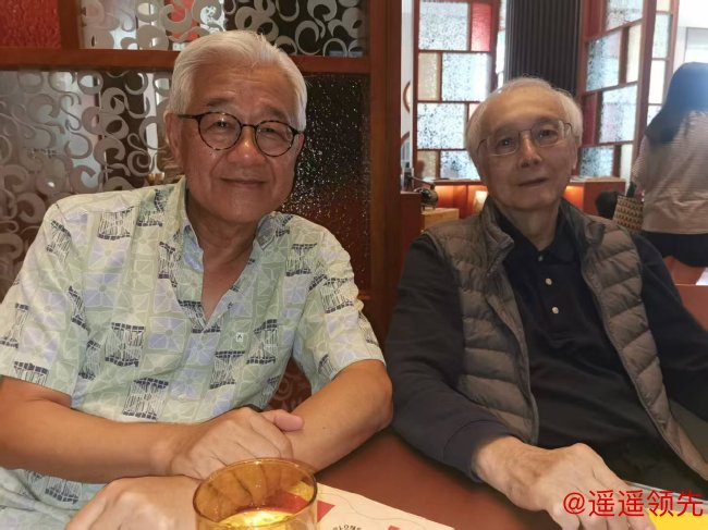 陈大钧（右）和戴耀宗（左）在香港赛马会