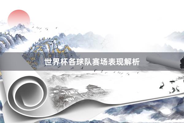 世界杯各球队赛场表现解析